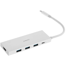 Купить Хаб Type-C Xiaomi MIIIW 5в1 Type-C / 3xUSB /HDMI 4K Grey