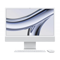 Купить Моноблок Apple iMac 24" M3 8/10/8/256 silver (MQRJ3)