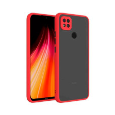 Купить Пластиковая накладка для Xiaomi Redmi 9С красный кант