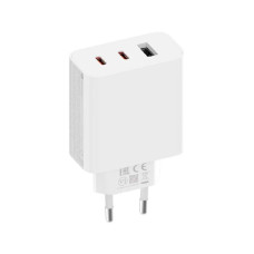 Купить Сетевое зарядное устройство +кабель Xiaomi Mi 67W Gan Charger 2C1A USB+2Type-C белый