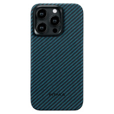 Купить Кевларовая накладка Pitaka MagEZ Case 4 для iPhone 15 Pro Max (6.7"), синий