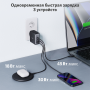 Купить Сетевое зарядное устройство Anker PowerPort III GaN II 3-Port 100W чёрное