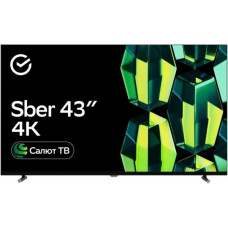 Купить 43" Телевизор Sber SDX-43U4124 черный EAC