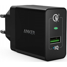 Купить Сетевое зарядное устройство Anker PowerPort+ USB Quick Charge 3.0 и IQ черное