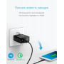 Купить Сетевое зарядное устройство Anker PowerPort+ USB Quick Charge 3.0 и IQ черное