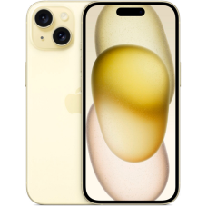 Купить Apple iPhone 15 128Gb Dual: nano SIM + eSim yellow (желтый)