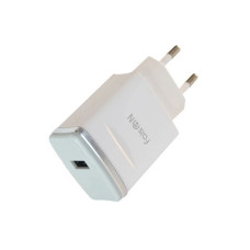 Купить Сетевой блок FaisON 1USB Hut-105 2.4A/QC3.0 белый