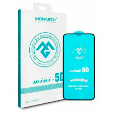 Купить Защитное стекло Monarch 5D mini для iPhone 15 Pro полноэкранное черное