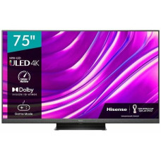 Купить 75" Телевизор Hisense 75U8HQ MiniLED, 4K Ultra HD, черный