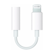 Купить Переходник Apple Lightning To Headphone 3.5mm (MMX62FE/A) белый