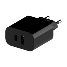 Купить Сетевое зарядное устройство Maxvi CHL-602PD USB+USB-C черный