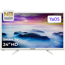 Купить 24" Телевизор Hartens HTY-24H06W-VZ белый (Smart TV)