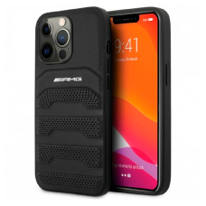 Купить Чехол CG Mobile AMG Leather Debossed lines Hard для iPhone 14 Pro Max цвет Черный