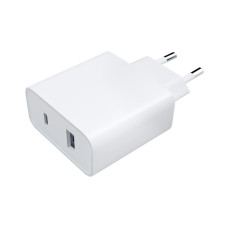 Купить Зарядное устройство Xiaomi Mi 33W Wall Charger (type-A + type-C) Белый РСТ