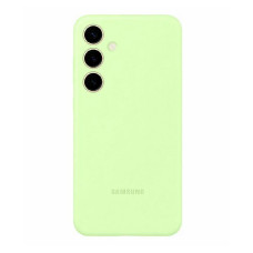 Купить Пластиковая накладка Silicone Case для Samsung Galaxy S24 лайм SZ