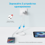 Купить Сетевое зарядное устройство Anker 20W 312 USB/Type-C быстрая зарядка, белое