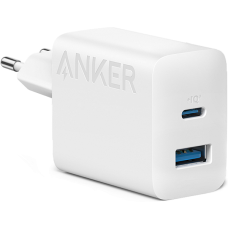 Купить Сетевое зарядное устройство Anker 20W 312 USB/Type-C быстрая зарядка, белое