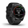 Купить Умные часы Garmin Fenix 7X PRO Sapphire Solar (010-02778-54) карбоновый серый с черным ремешком