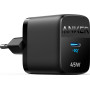 Купить Сетевое зарядное устройство для Samsung компактное Anker 313 45Вт A2643 USB-C чёрное