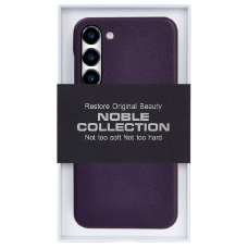 Купить Пластиковая накладка KZDOO NOBLE COLLECTION для Samsung Galaxy S23 Plus под кожу фиолетовая