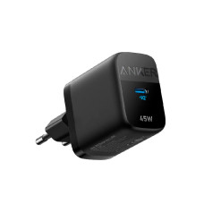 Купить Сетевое зарядное устройство для Samsung компактное Anker 313 45Вт A2643 USB-C черный EAC