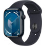 Купить Apple Watch Series 9 41 мм Aluminium with Sport Band (M/L) midnight (темная ночь)