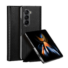 Купить Чехол книжка Dux Ducis Bril series для Samsung Galaxy Z Fold 5 под кожу черный