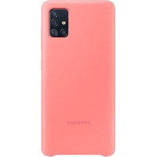 Купить силиконовая накладка для Samsung S21 SC яркио розовая Partner