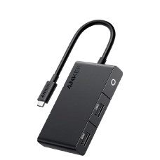 Купить Хаб Anker Type-C 5 in1 A8356 2Type C/2 USB /HDMI черный EAC