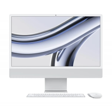 Купить Моноблок Apple iMac 24" Retina 4.5K (M3 8C CPU, 10C GPU) 8 Гб, 512 Гб SSD серебристый Z19D000D4